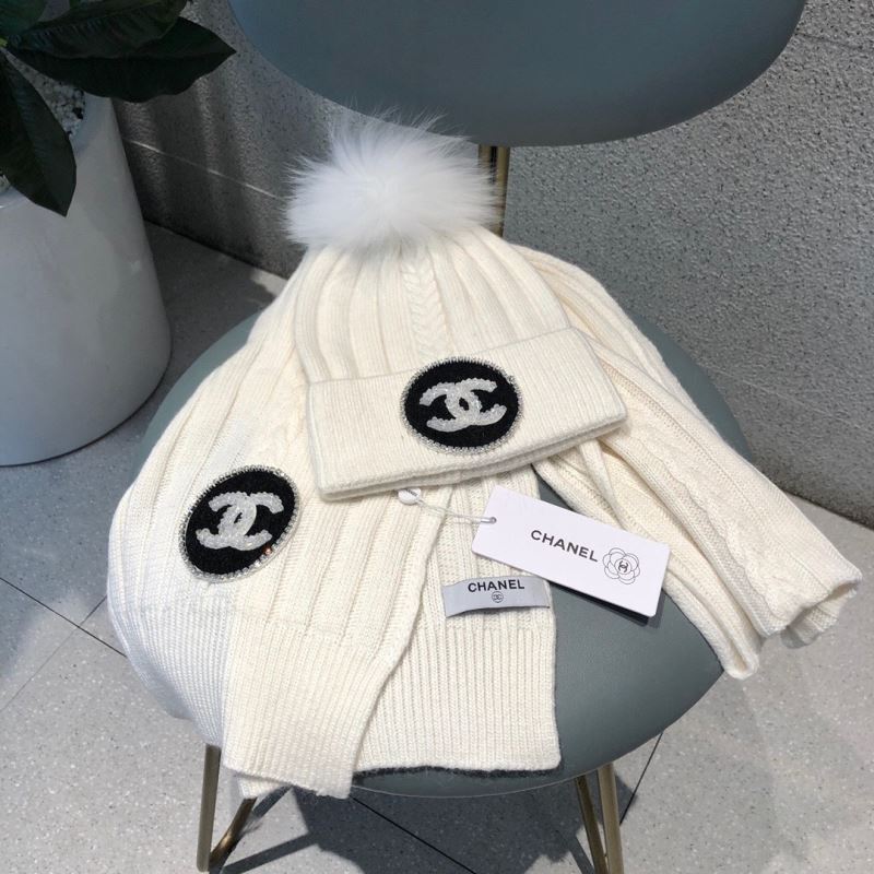 Chanel Caps Scarfs